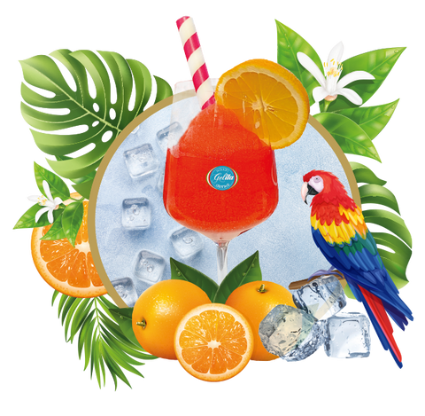 Mixen voor Slush machine