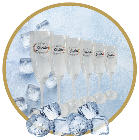 Gelita Flutes - per 6 stuks - 130 ml